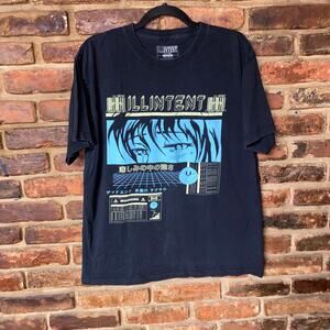 Ill Intent Black Graphic Short Sleeve T-Shirt Men's Size Large